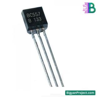 BC557 PNP Transistor - Buy Online TO-92 100mA 45V