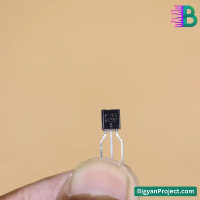 BC557 PNP Transistor - Buy Online TO-92 100mA 45V