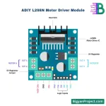 L298N মোটর ড্রাইভার – ডিসি ও স্টেপার কন্ট্রোলার কিনুন