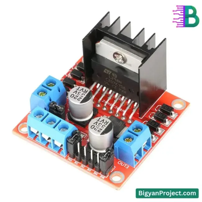 L298N মোটর ড্রাইভার – ডিসি ও স্টেপার কন্ট্রোলার কিনুন