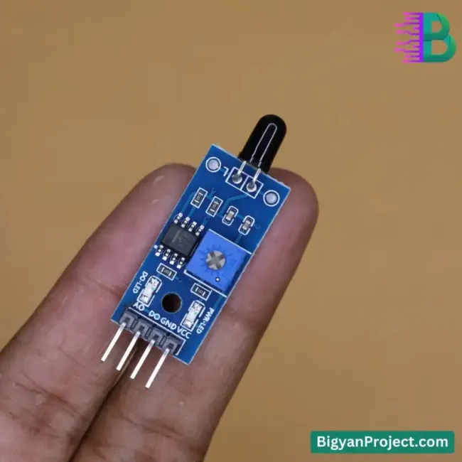 এডভান্সড 4-পিন ফ্লেম সেন্সর মডিউল NHR0057 ফায়ার ডিটেকশনের জন্য