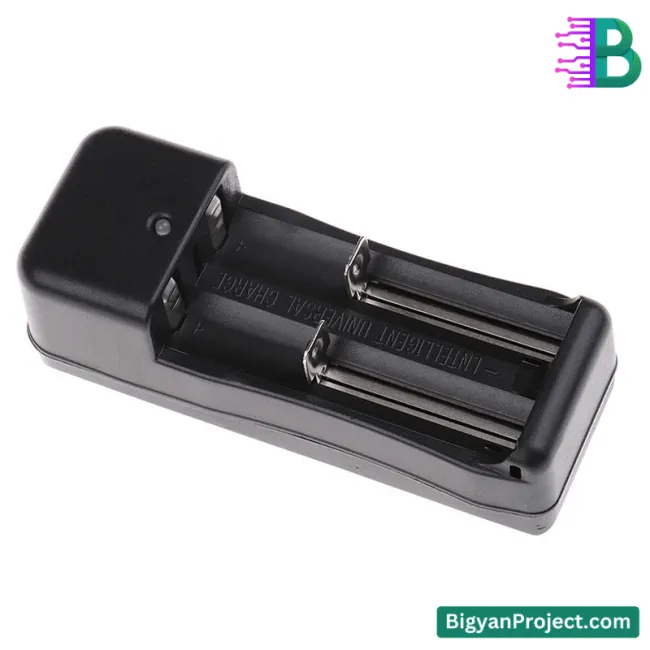 ডুয়াল স্লট 3.7V ব্যাটারি চার্জার - 18650, AA, AAA কিনুন