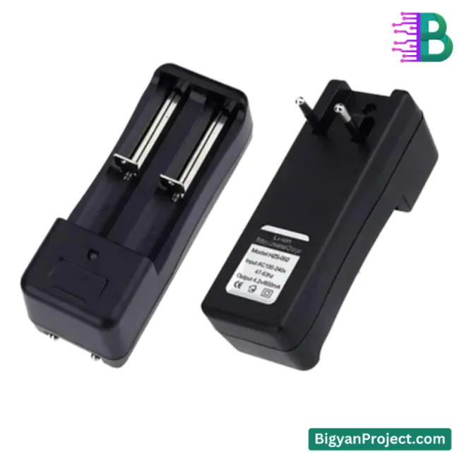 Kit 2 Portabatterie SMD A Doppio Slot – Per Celle 3.7V, Custodia Fai-da-te Per Batterie Ricaricabili, Dimensioni 7.5x4x2 Cm