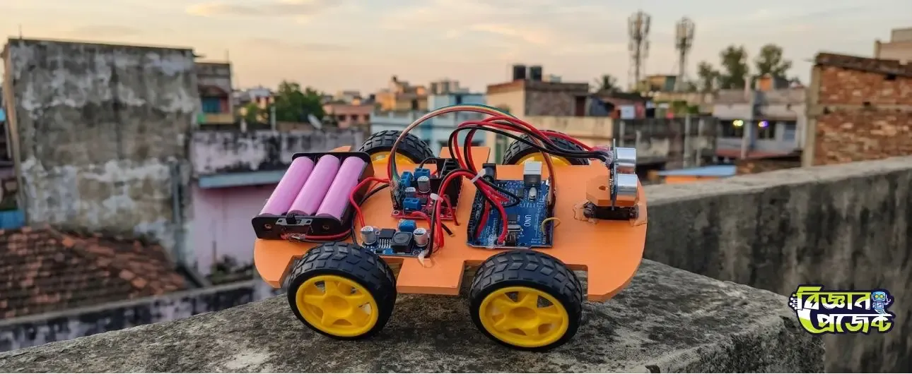 Arduino Object Following Robot Car Complete Project